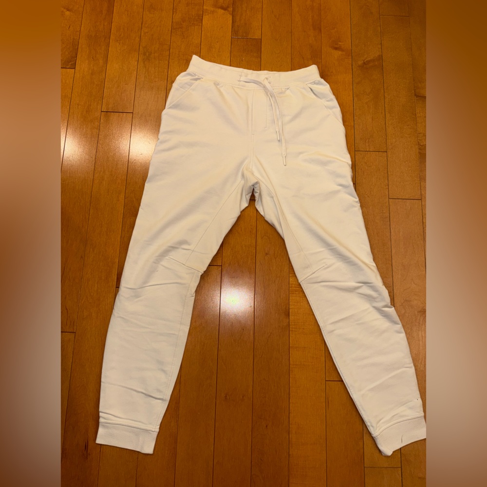 lululemon athletica Men City Sweat White Opal joggers